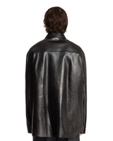 Black Leather Shirt | PDP | Antonia