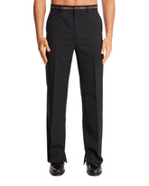 Blue Trousers with Ciman Detail | PDP | Antonia