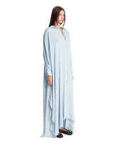 Light Blue Silk Shirt Dress | PDP | Antonia
