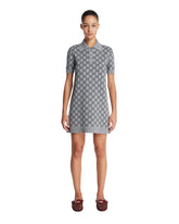 Gray GG Wool Mini Dress | PDP | Antonia