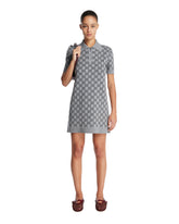 Gray GG Wool Mini Dress | PDP | Antonia