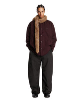 Red Checked Padded Overshirt | PDP | Antonia