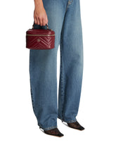 Red Ancora Mini GG Marmont Vanity Bag | PDP | Antonia