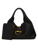 Black Softbit Maxi Shoulder Bag | PDP | Antonia