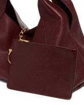Burgundy Softbit Maxi Shoulder Bag | PDP | Antonia