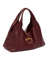 Burgundy Softbit Maxi Shoulder Bag | PDP | Antonia