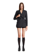 Gray Double-Breasted Blazer | PDP | Antonia