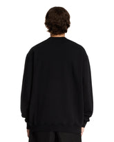Black Gros Grain Sweatshirt | PDP | Antonia