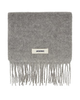 Gray Mohair Scarf | PDP | Antonia