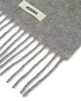 Gray Mohair Scarf | PDP | Antonia