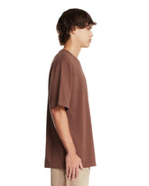 Brown Le T-Shirt Gros Grain | PDP | Antonia