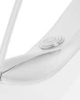 Borsa A Spalla Ovalo Bianca | PDP | Antonia