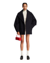 Caban Ovalo In Lana Blu | PDP | Antonia