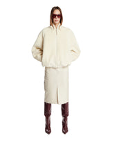 Bomber In Lana Bianco | PDP | Antonia