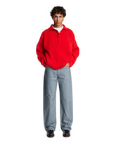 Blue De-Nimes Straight Denim Pants | PDP | Antonia