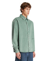 Green Simon de-Nimes Denim Shirt | PDP | Antonia