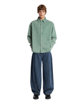 Green Simon de-Nimes Denim Shirt | PDP | Antonia