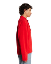 Red Vareuse-Style Pullover | PDP | Antonia