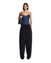 Blue Denim Corset | PDP | Antonia