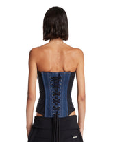 Blue Denim Corset | PDP | Antonia