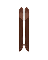 Brown Long Gloves | PDP | Antonia