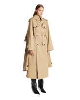 Beige Hooded Trench Coat | PDP | Antonia