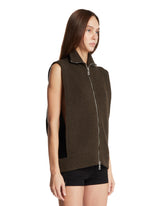 Green Zip Vest | PDP | Antonia