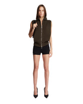 Green Zip Vest - Women's vests | PLP | Antonia