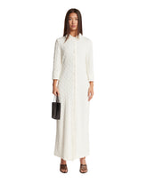 White Gaufre Shirt Dress | PDP | Antonia