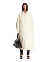 White Oversized Long Coat | PDP | Antonia