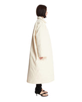 White Oversized Long Coat | PDP | Antonia