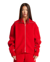 Red Structured Jacket | PDP | Antonia