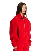 Red Structured Jacket | PDP | Antonia
