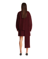 Red Scarf Sweater | PDP | Antonia