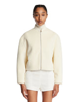 White Zip Jacket | PDP | Antonia