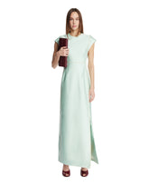 Green Sculptural Dress | PDP | Antonia