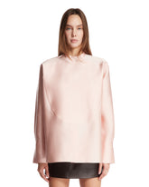 Pink Blouse with Bib Detail | PDP | Antonia