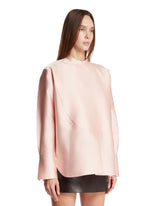 Pink Blouse with Bib Detail | PDP | Antonia