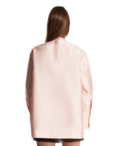 Pink Blouse with Bib Detail | PDP | Antonia