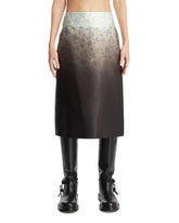 Green Ombre Silk Skirt | PDP | Antonia