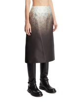 Green Ombre Silk Skirt | PDP | Antonia