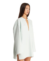 Light Blue Cashmere Dress | PDP | Antonia