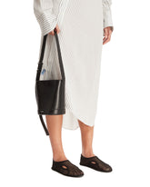 Black Cannolo Bucket Bag | PDP | Antonia