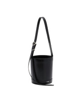 Black Cannolo Bucket Bag | PDP | Antonia
