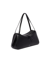 Black Leather Shoulder Bag | PDP | Antonia