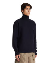 Blue Turtleneck Sweater | PDP | Antonia