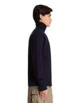 Blue Turtleneck Sweater | PDP | Antonia