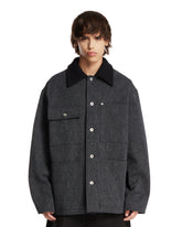 Gray Cotton Jacket | PDP | Antonia