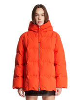 Piumino Con Cappuccio Arancione | PDP | Antonia