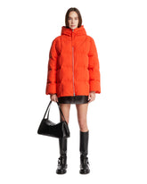 Piumino Con Cappuccio Arancione | PDP | Antonia